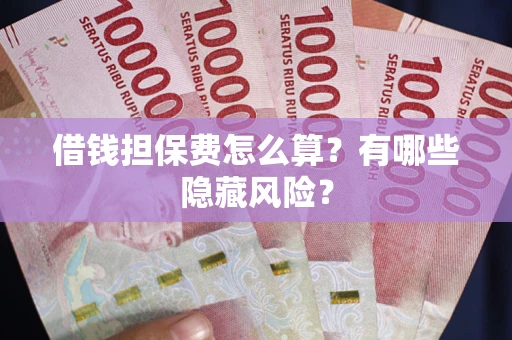 武汉借钱担保费怎么算？有哪些隐藏风险？