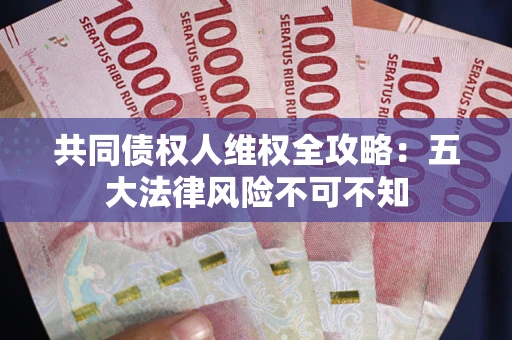 武汉共同债权人维权全攻略：五大法律风险不可不知