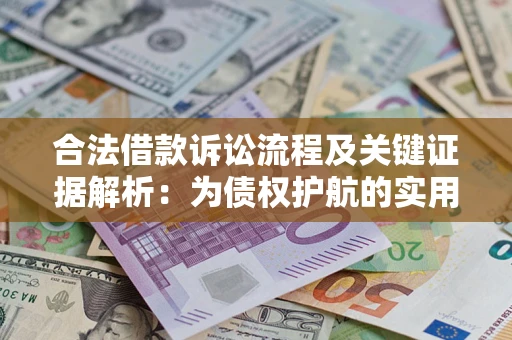 武汉合法借款诉讼流程及关键证据解析：为债权护航的实用指南