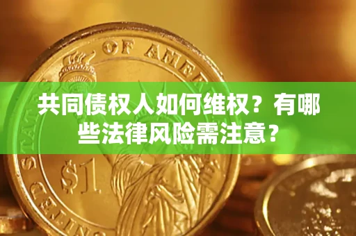 武汉共同债权人如何维权？有哪些法律风险需注意？