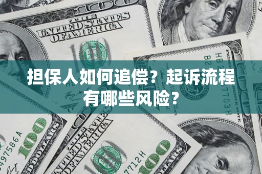 武汉担保人如何追偿？起诉流程有哪些风险？