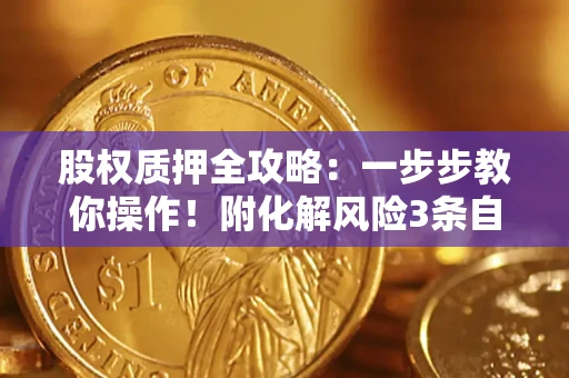 武汉股权质押全攻略：一步步教你操作！附化解风险3条自救法则