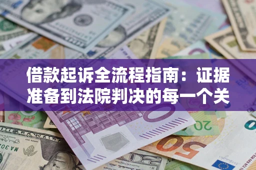 武汉借款起诉全流程指南：证据准备到法院判决的每一个关键步骤