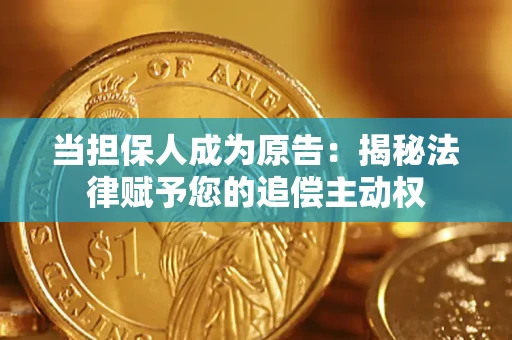 武汉当担保人成为原告：揭秘法律赋予您的追偿主动权