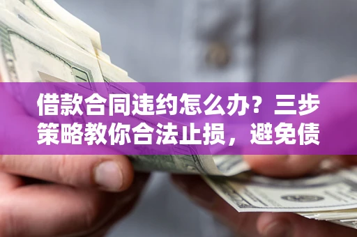 武汉借款合同违约怎么办？三步策略教你合法止损，避免债务危机升级